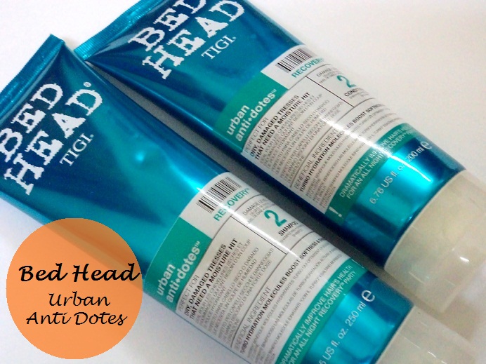 TIGI Bed Head Urban Anti Dotes Recovery #2 Shampoo and Conditioner Review  and Photos – Vanitynoapologies | Indian Makeup and Beauty Blog