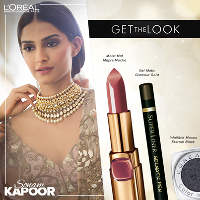 get the look sonam kapoor makeup cannes 2014