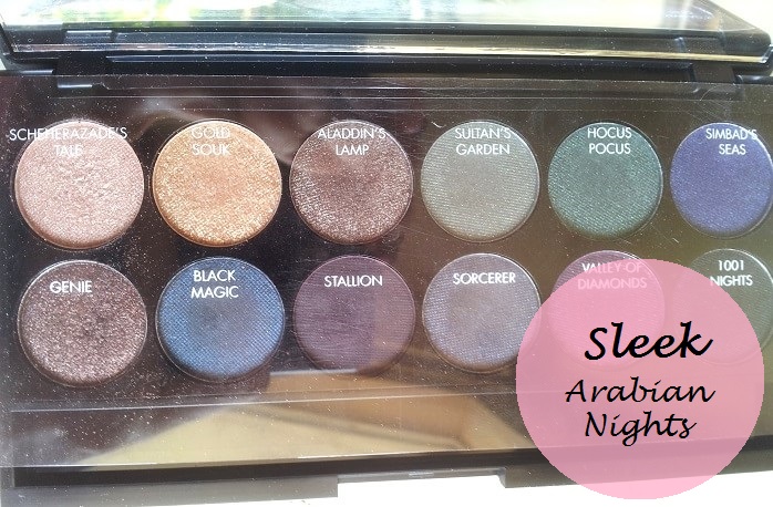 Arabian Review Swatches diy mask minimizing Makeup  Palette pore Sleek Divine i Nights face Eyeshadow