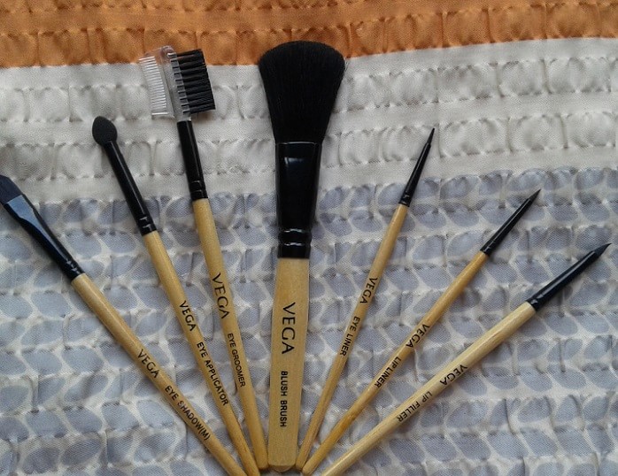 Vega Makeup Brush Set of 7 Brushes