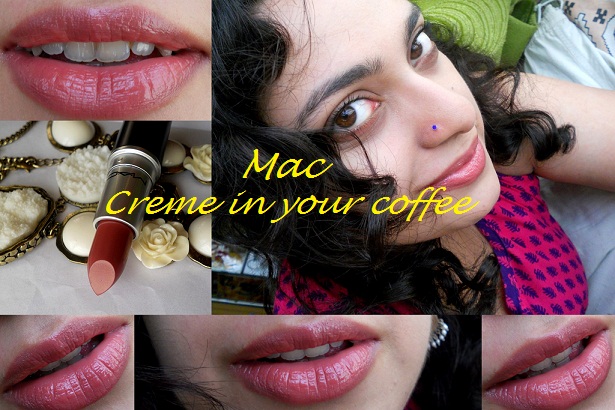 Mac Creme In Your Coffee Lipstick Swatches Review And Fotd