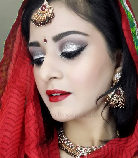 Indian Stani Bridal Makeup Look