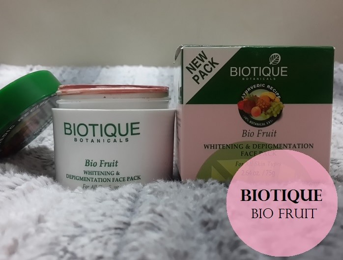 Biotique Bio Fruit Whitening and Depigmentation Face Pack: Review, Price