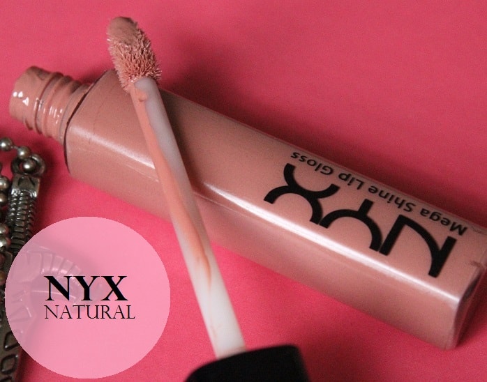 NYX Mega Shine Lip Gloss Review, Swatches, Price: Natural