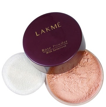 translucent loose powder rose lakme powders india