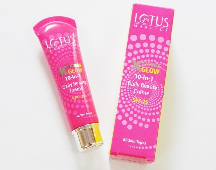 Lotus Xpress Glow 10 in 1 Daily Beauty Creme SPF 25: Review, Price